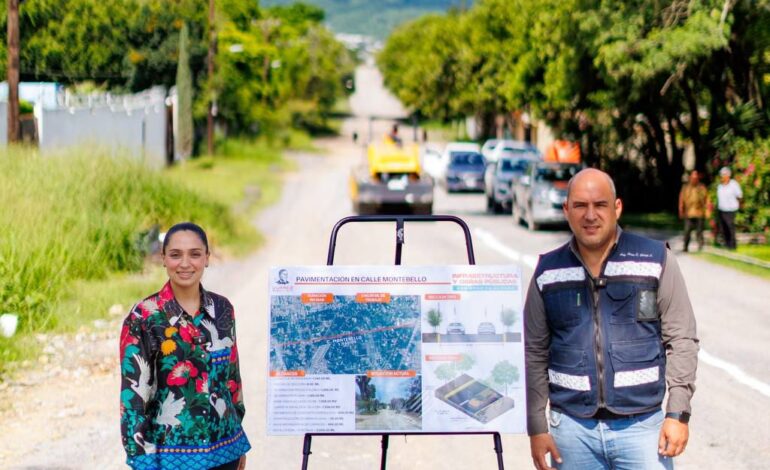 Inicia segunda etapa de avenida Montebello, en Juárez