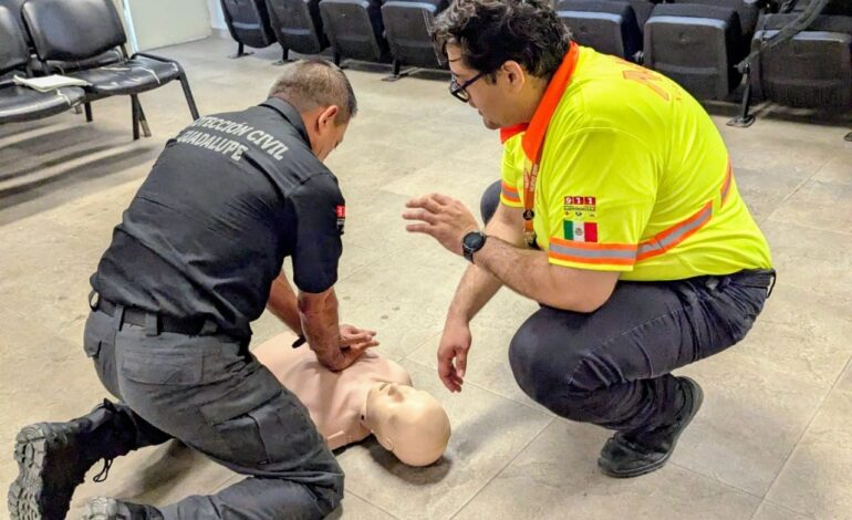 Refuerza PC GPE capacitación en emergencias cardíacas