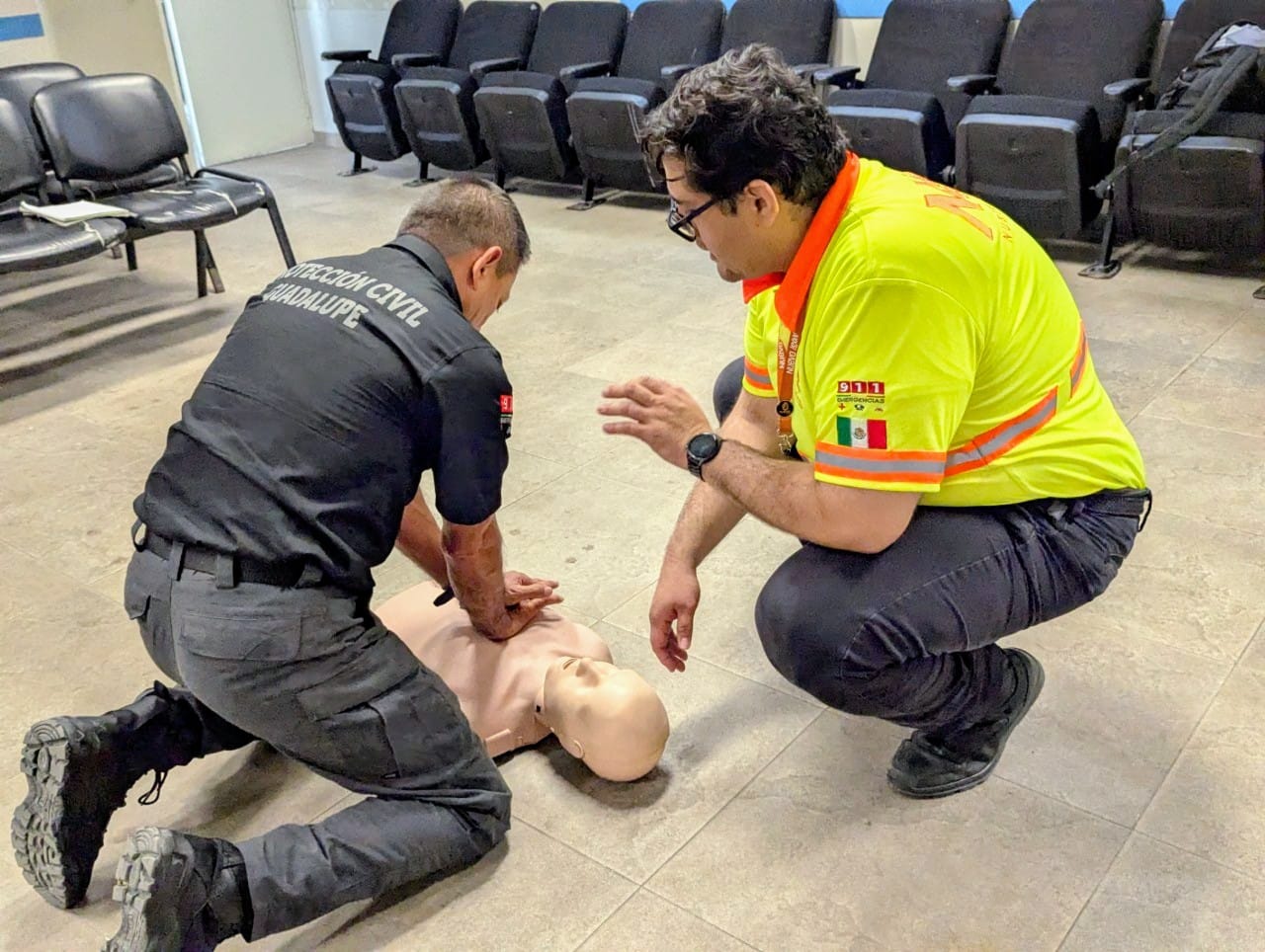 Refuerza PC GPE capacitación en emergencias cardíacas
