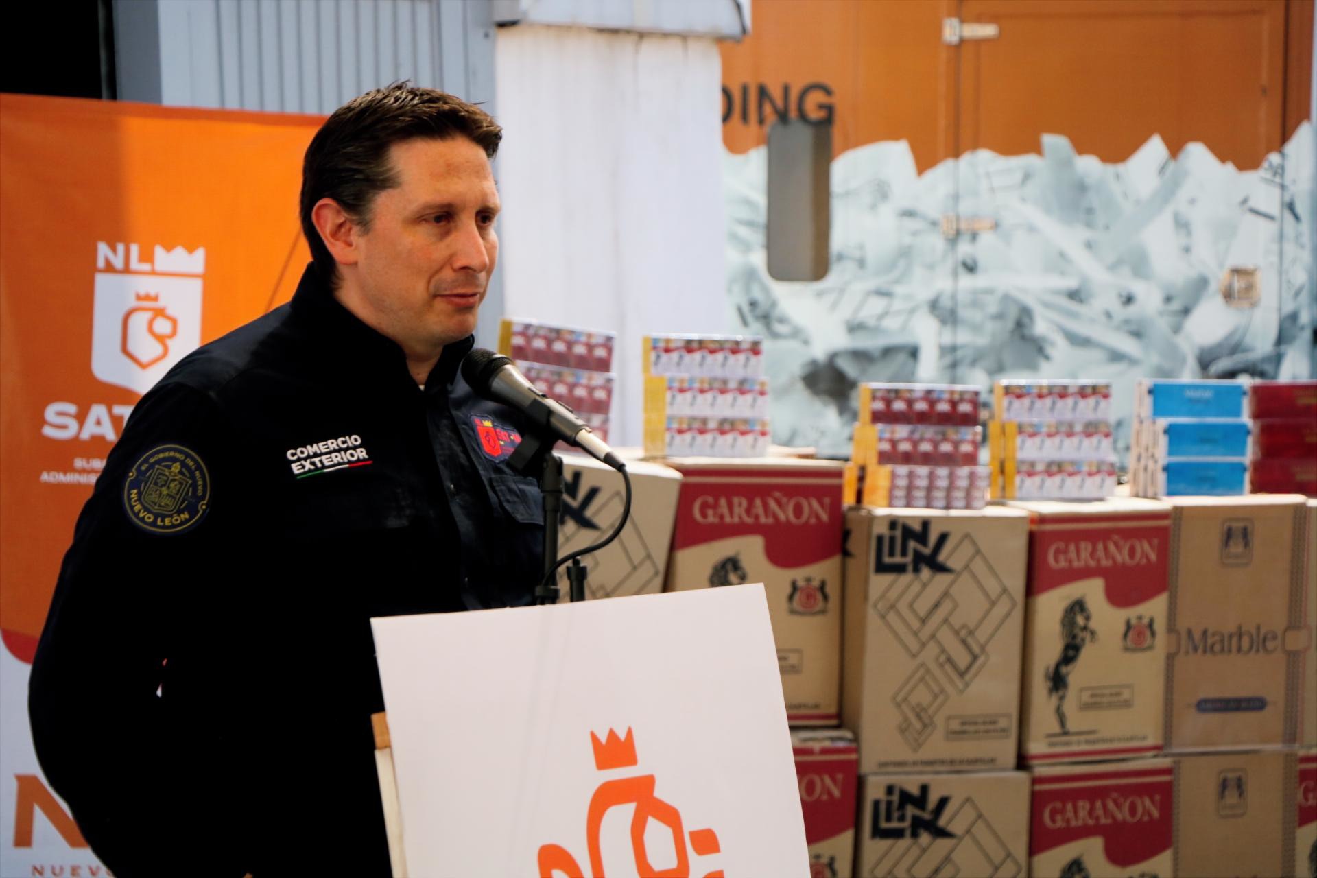 Gobierno de NL destruye más de 20 millones de cigarros ilegales