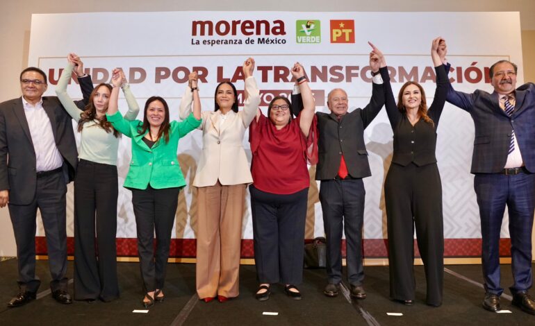 Coalición PT, Verde y Morena investigará a sus candidatos vía Gabinete de Seguridad y la UIF