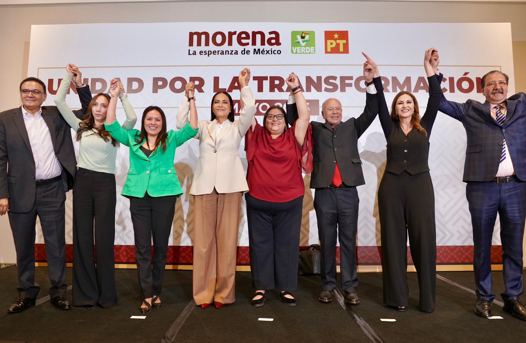 Coalición PT, Verde y Morena investigará a sus candidatos vía Gabinete de Seguridad y la UIF
