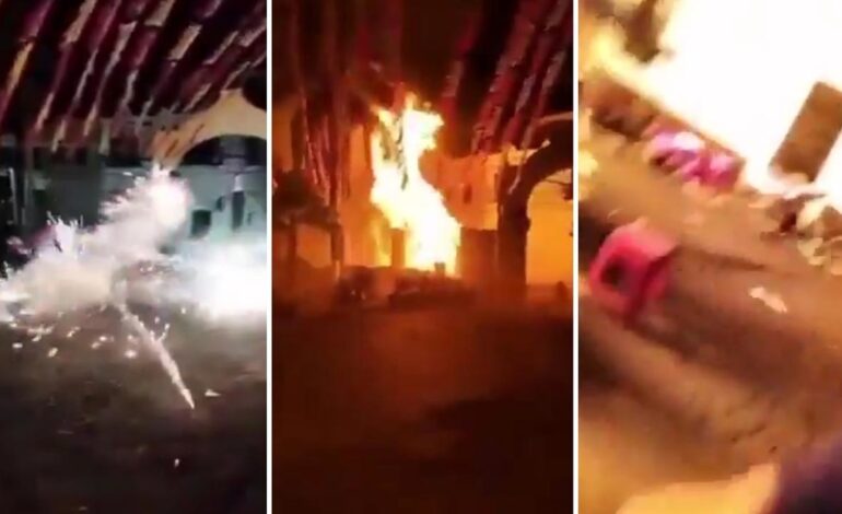 Una persona sin vida y 25 más lesionadas deja estallido en fiesta patronal de Jalisco