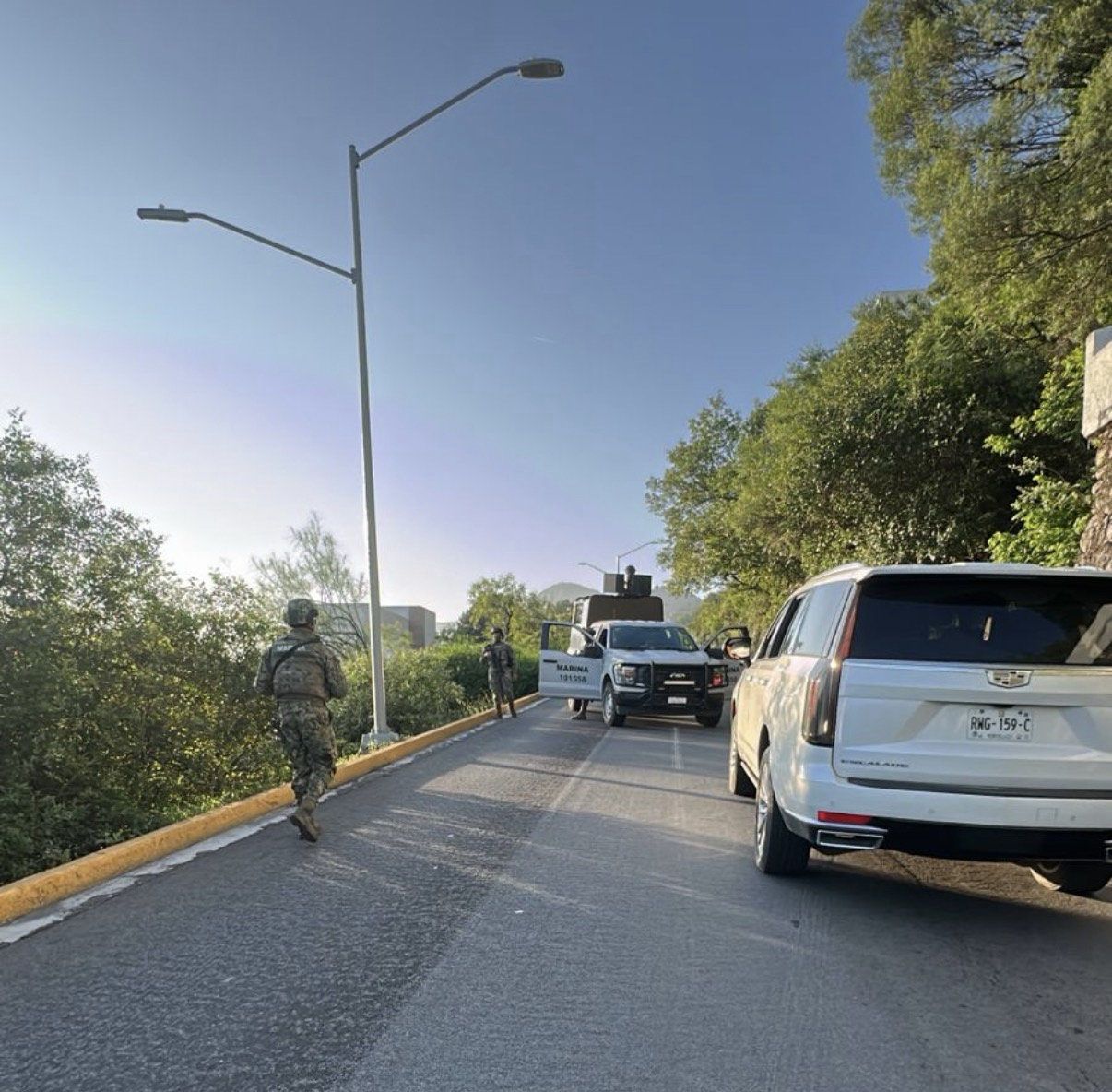 Catea la Marina la casa de un huachicolero en Valle de San Ángel, en San Pedro