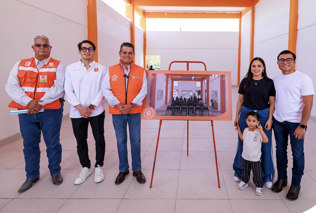 Avanza construcción de Centro Comunitario en Juárez en tiempo récord; beneficiará a más de 5 mil familias