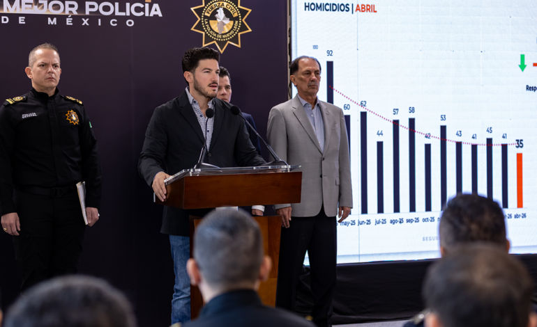 Destaca Gobernador mejor abril en seguridad de los últimos 15 años y un NL listo para el Mundial