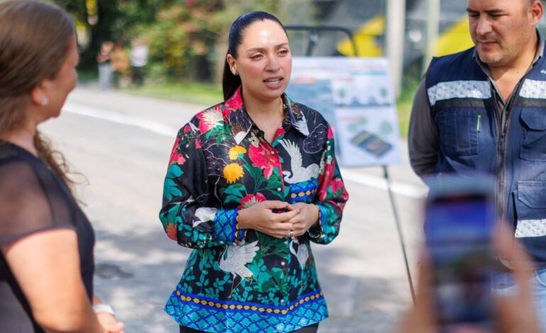 Arranca Mónica Oyervides segunda etapa de Avenida Montebello para fortalecer la movilidad en Juárez