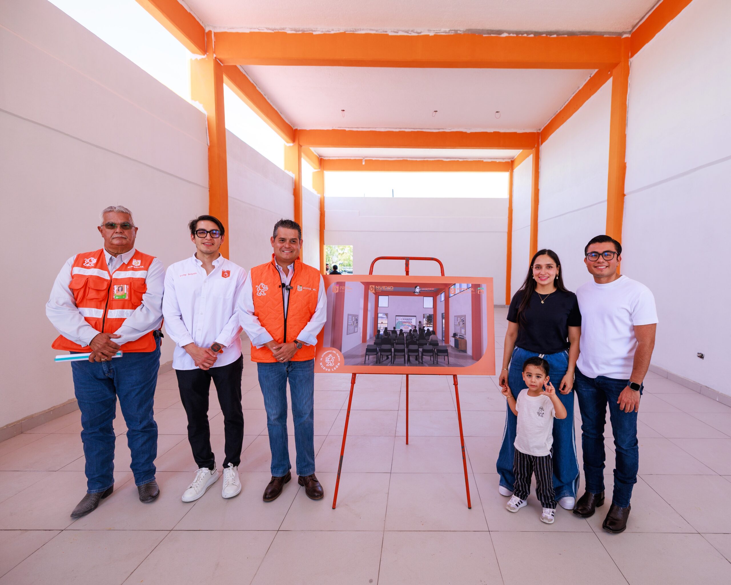 Avanza construcción de Centro Comunitario en Juárez en tiempo récord; beneficiará a más de cinco mil familias