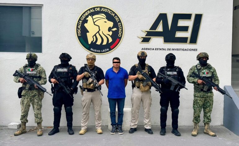 Trasladan a NL al «Comandante Kakino» líder malandro del CDN; lo ubican y detienen en Veracruz