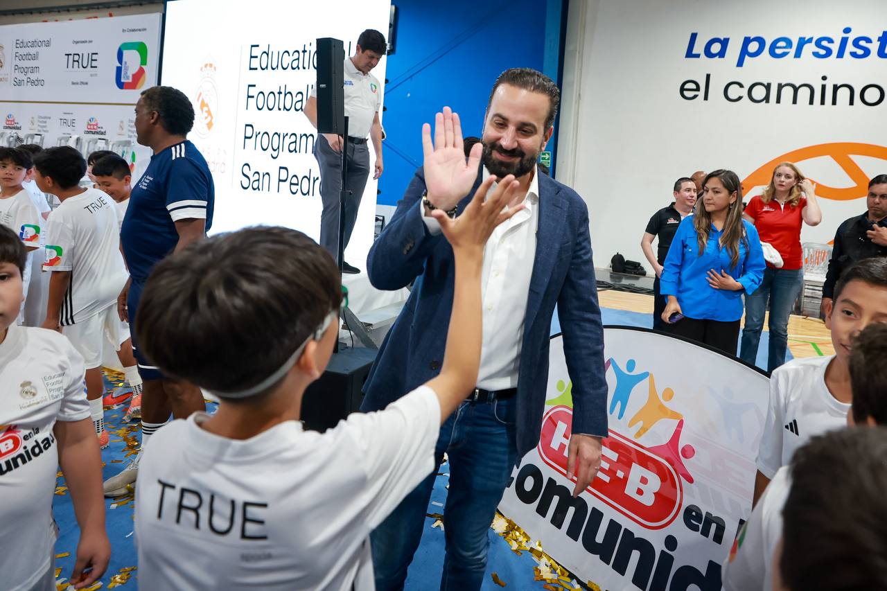 Llega a San Pedro programa de formación deportiva de la Fundación Real Madrid