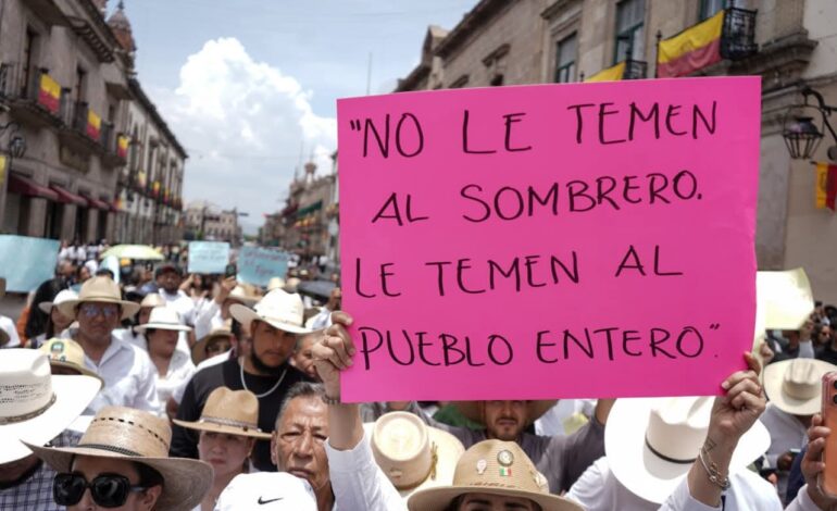 Busca 4T de Michoacán descarrilar al Movimiento del Sombrero con reforma a modo