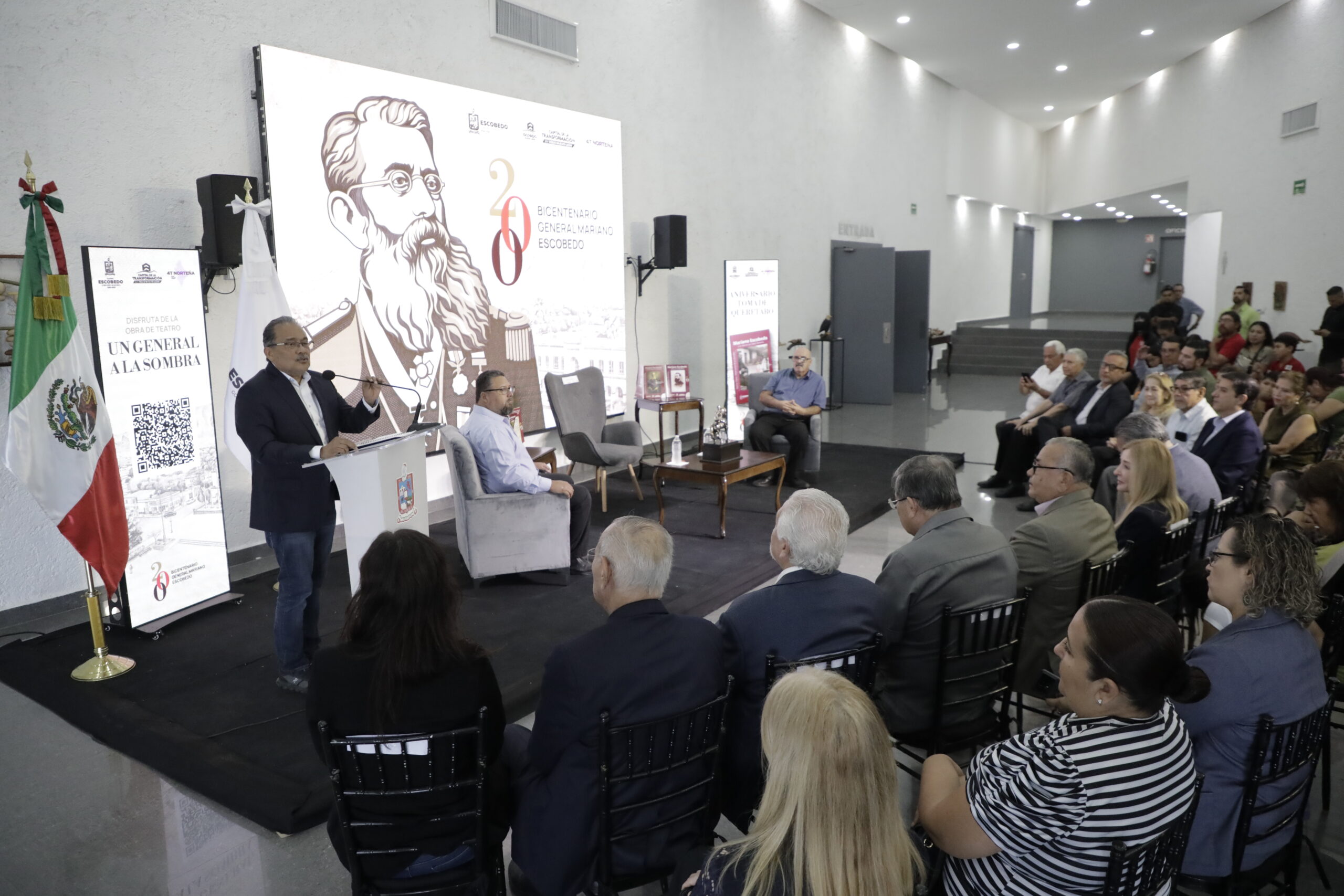 Honran lucha del General Mariano Escobedo en toma de Querétaro en jornada cultural