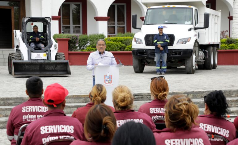 Refuerza la 4T Norteña los servicios públicos para fortalecer imagen del municipio