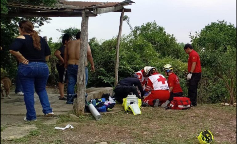 Papá muere ahogado al rescatar a su hijo de la corriente de agua en Montemorelos