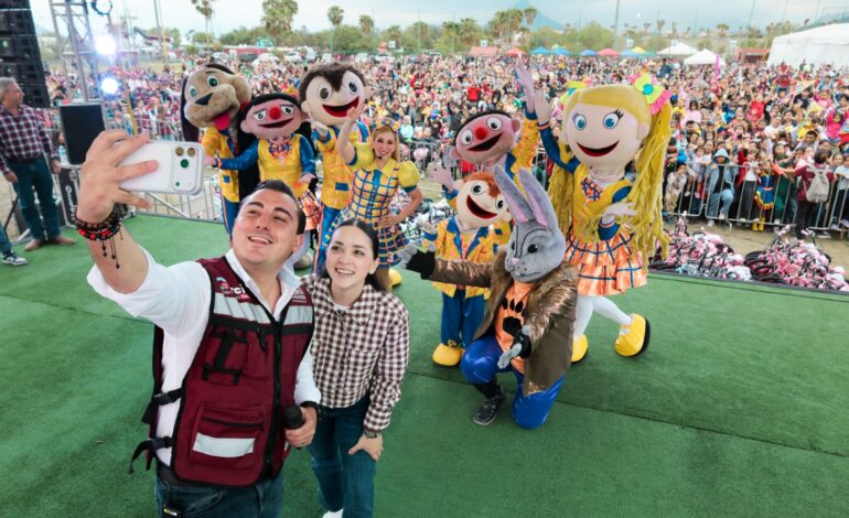 Más de 11 mil niñas y niños disfrutan de su día en García