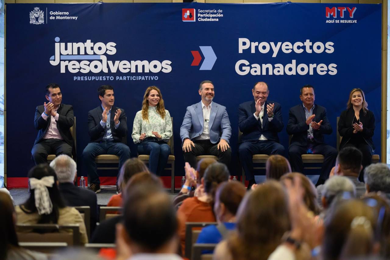 Presenta Monterrey obras ganadoras del Presupuesto Participativo 2025