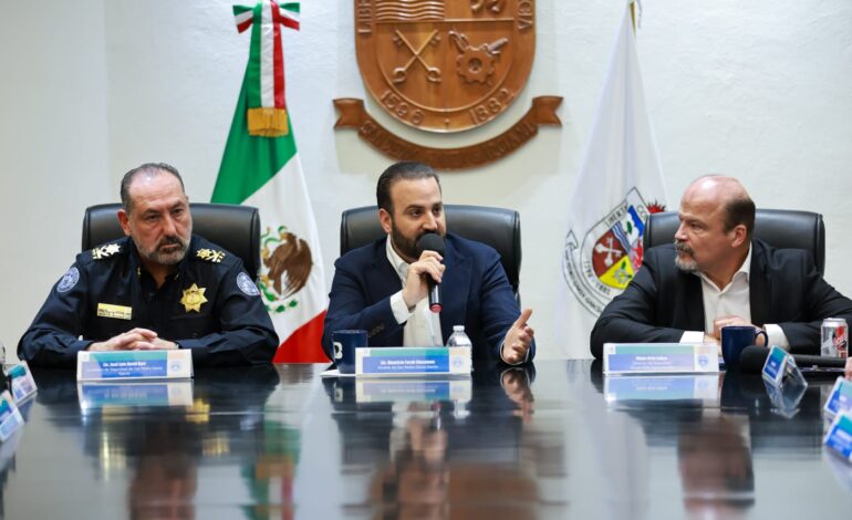 Fortalece San Pedro la seguridad en coordinación con sector empresarial