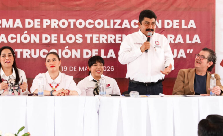 Nos podemos quedar con un terreno y no las alcancías: Alcalde de Texcoco  en evento de Cruz Roja