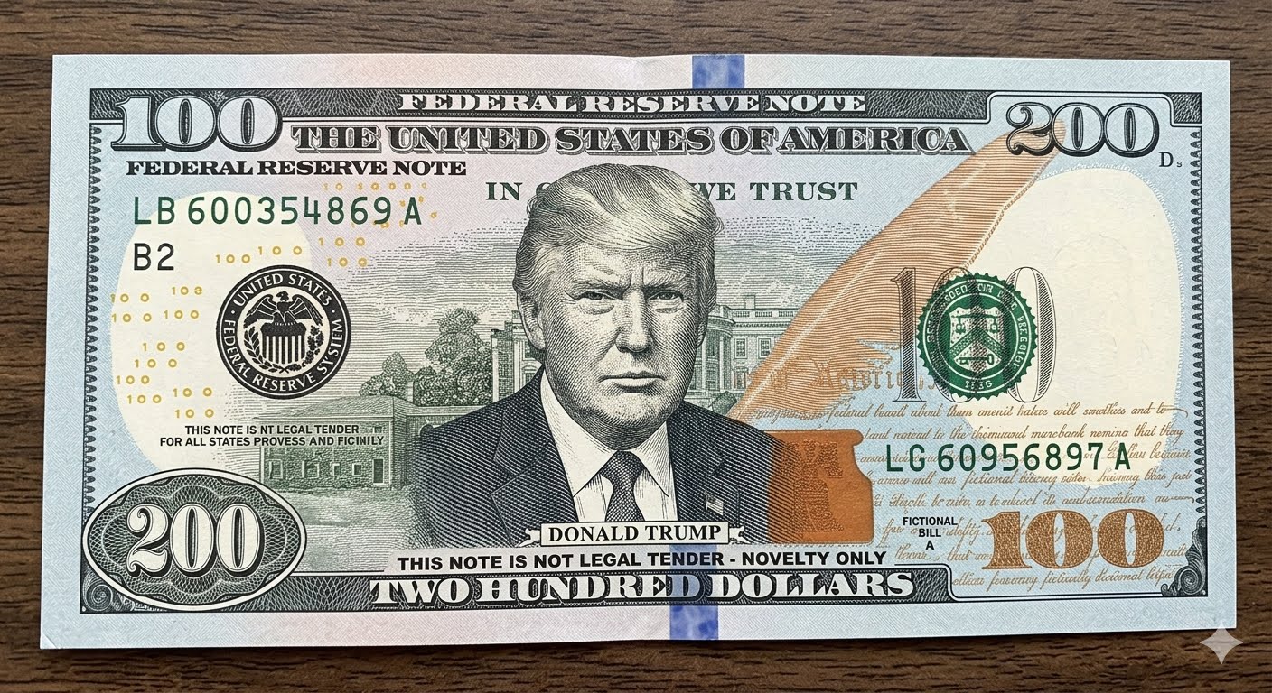 Gobierno de Donald Trump quiere que la cara del presidente aparezca en un billete de 250 dólares