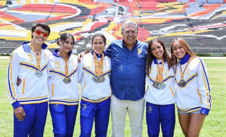 La UANL se corona campeona absoluta del atletismo y rompe récord de oros en Anuies 2026