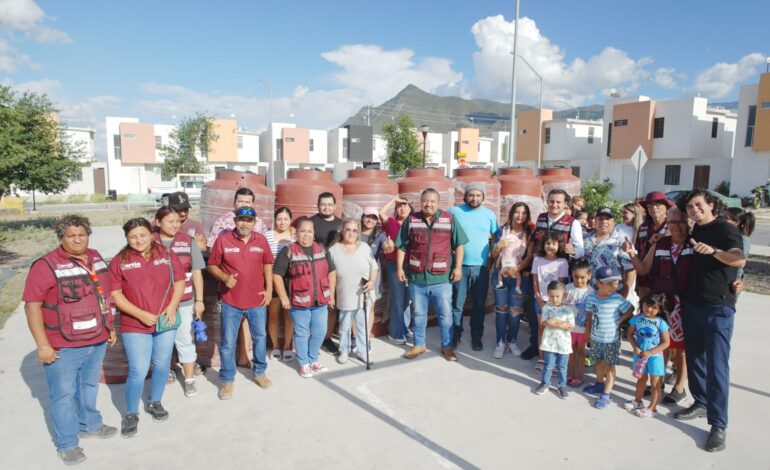García abastece de agua a afectados ante suspensión del servicio por AyD