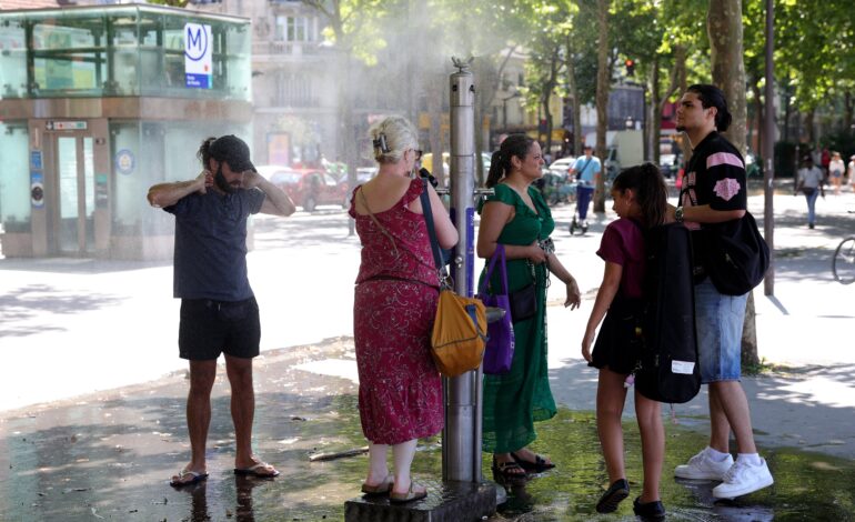Registra Francia más de mil muertos en una semana por ola de calor