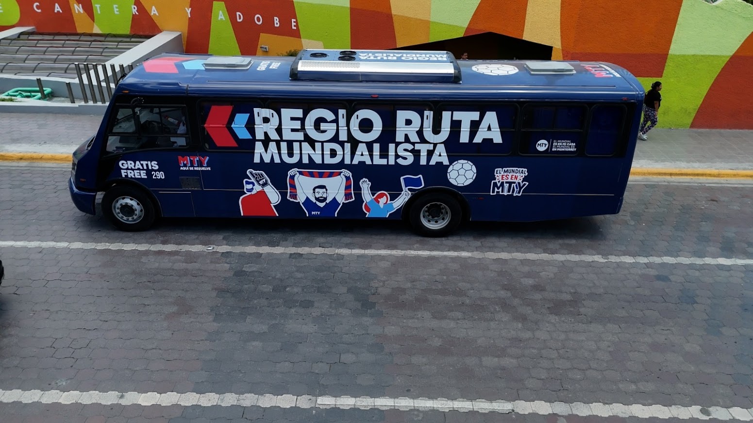 Inicia operaciones Regio Ruta Mundialista para facilitar el traslado al Estadio del Monterrey