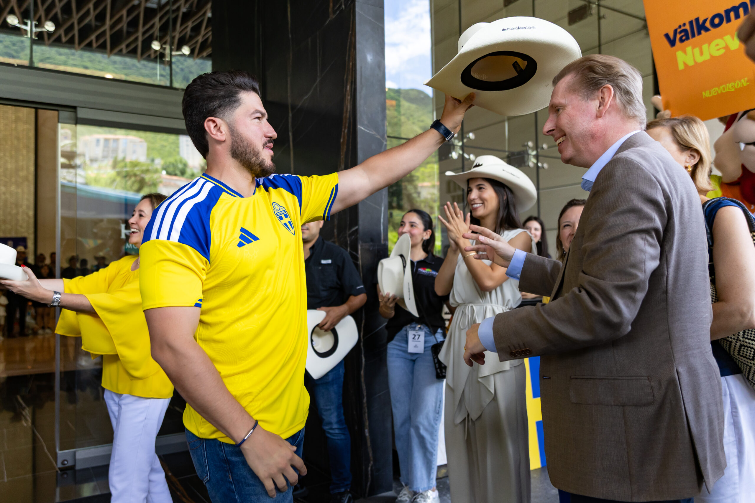 Todo listo para que arranque en NL el Mundial más Norteño; arriba a la Ciudad la Selección de Suecia