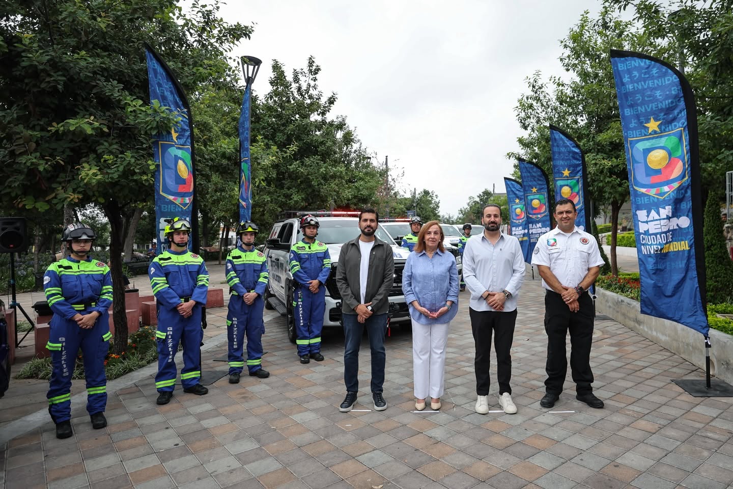 Refuerza San Pedro a Protección Civil con nuevas unidades y equipamiento