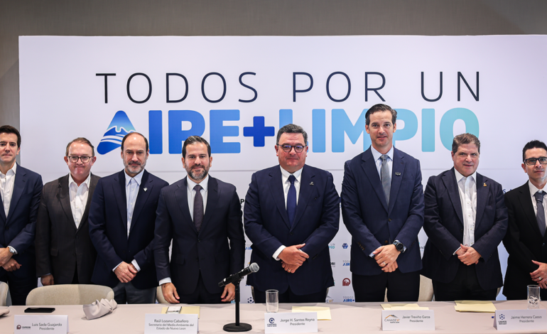 Presentan Estado y Cámaras empresariales resultados de «Todos Por Un Aire + Limpio»