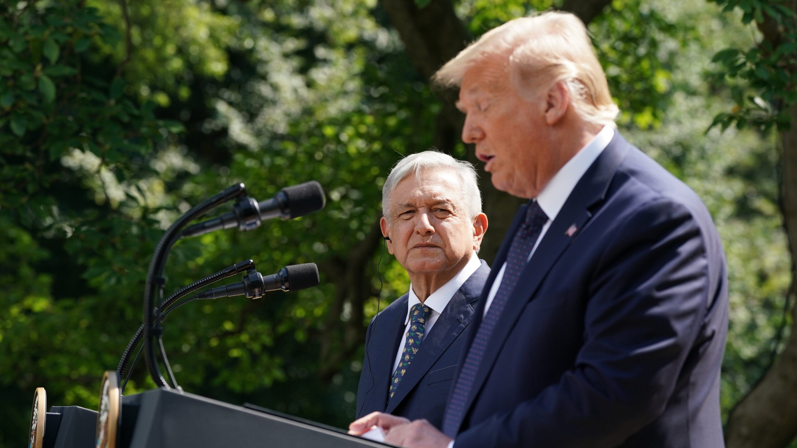 Pide AMLO: “Que regrese el otro Trump”