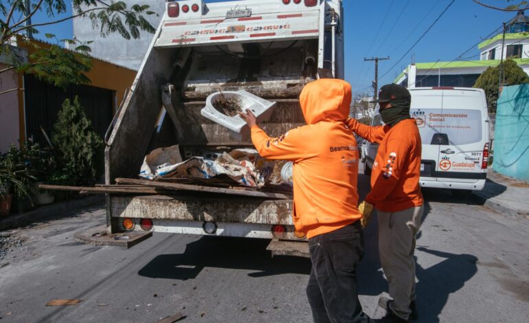 Exhorta Guadalupe a mantener limpia la ciudad