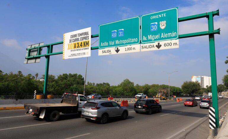 Finaliza Guadalupe contraflujo en Morones Prieto