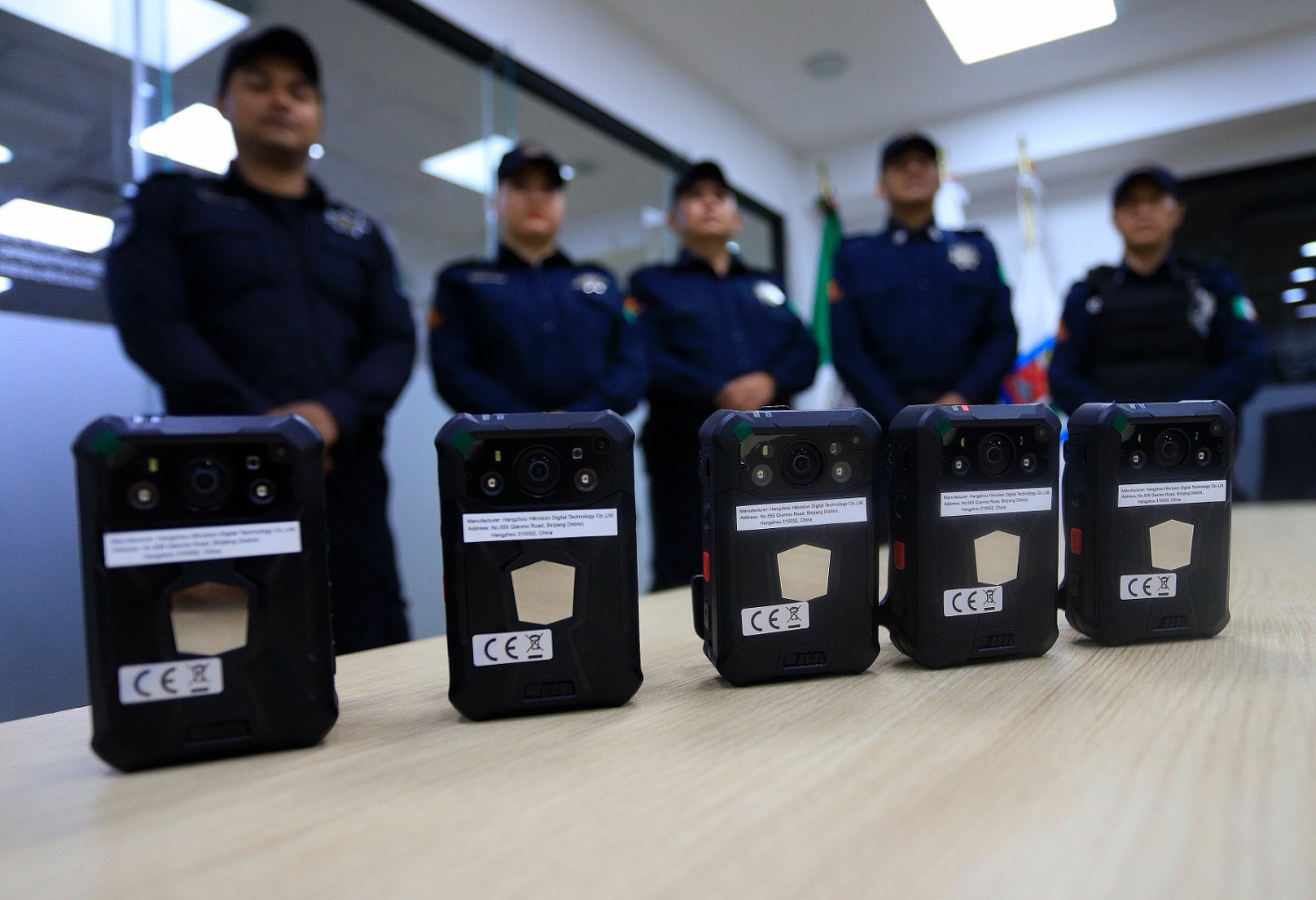 Refuerza Guadalupe táctica policiaca con 300 cámaras corporales