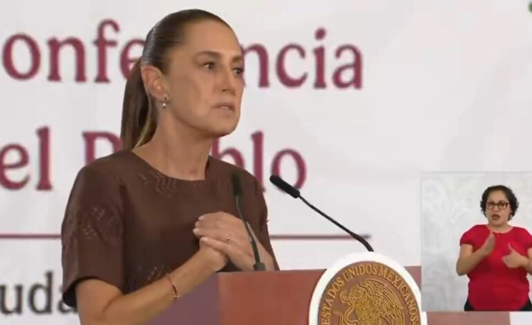 Acusa ultraderecha de Colombia de «injerencia extranjera» electoral a Sheinbaum