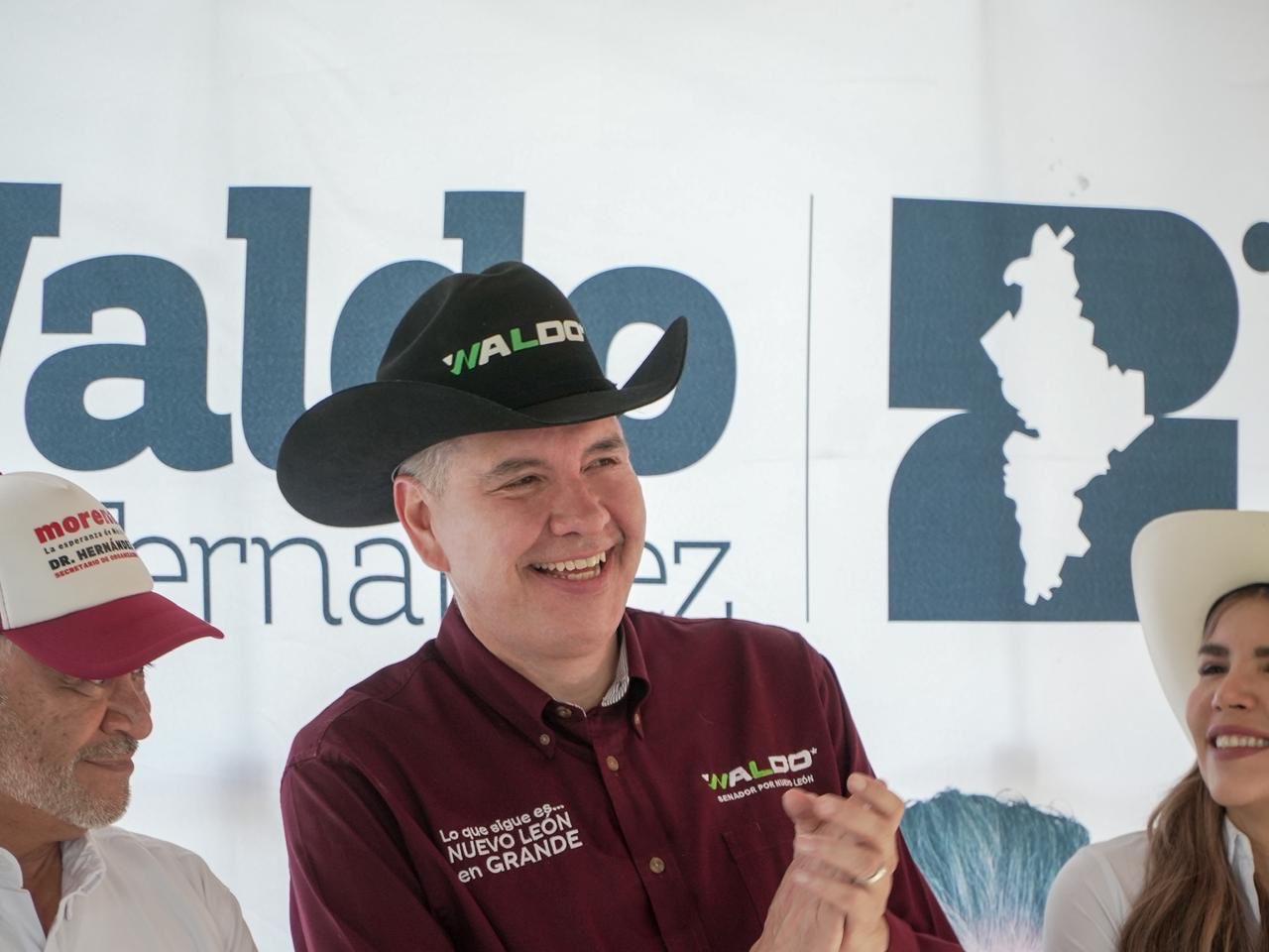 Waldo Fernández llama a fortalecer la organización y la unidad durante gira por El Valle de las Salinas
