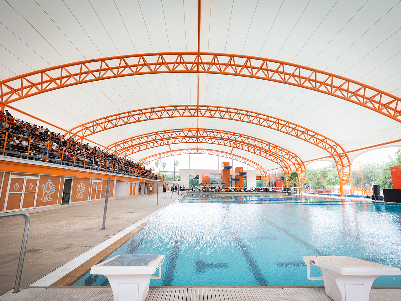Inaugura Gobernador nuevo Centro Acuático “Osmar Olvera Ibarra”