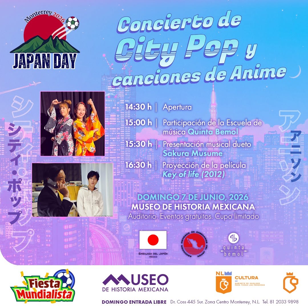Vive un “Japan Day” en el Museo de Historia Mexicana