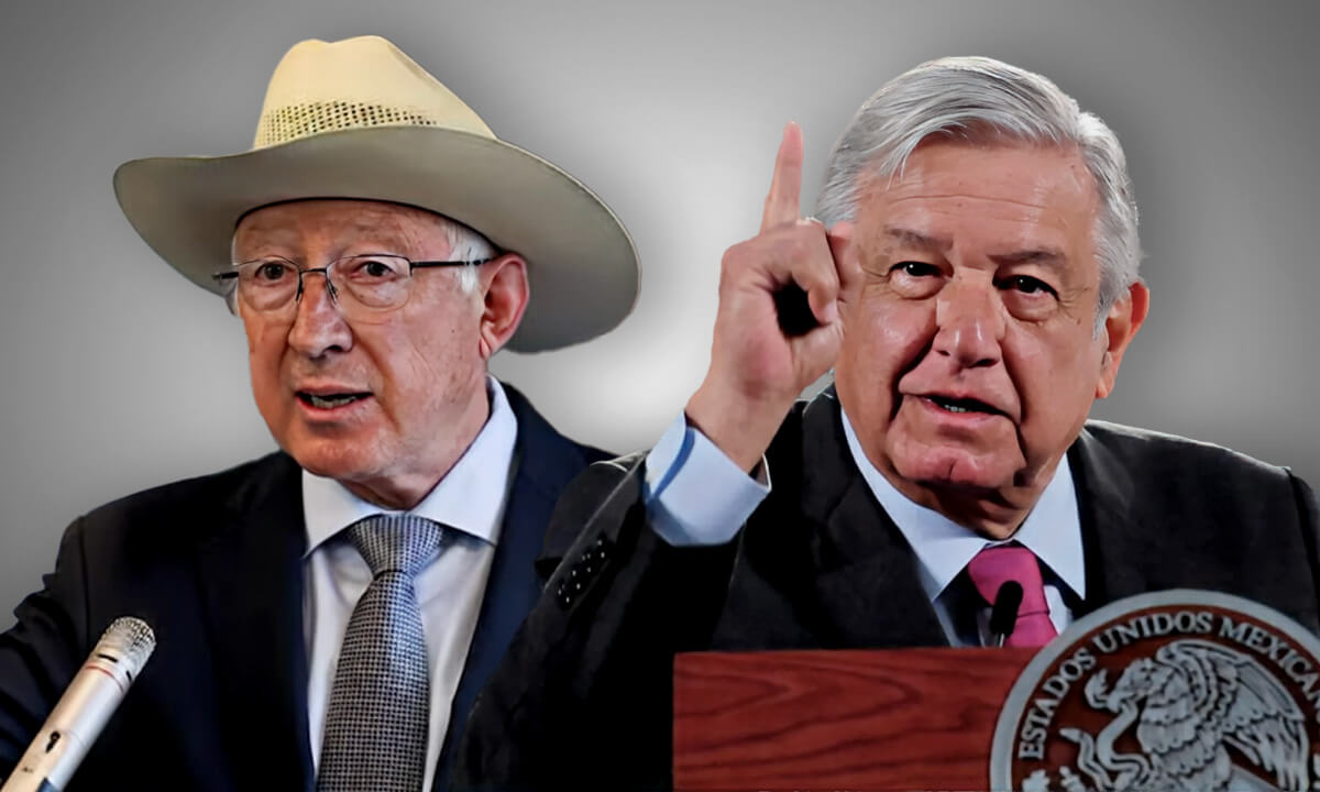 Sheinbaum definde a AMLO tras revelaciones del ex embajador de EU, Ken Salazar