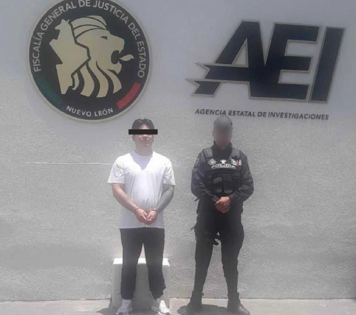 Extorsionador de Reynosa es detenido en NL; tiene orden de aprehensión
