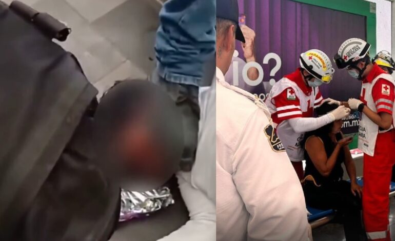 Empuja a mujer a las vías del Metro en Monterrey; pasajeros intentan lincharlo