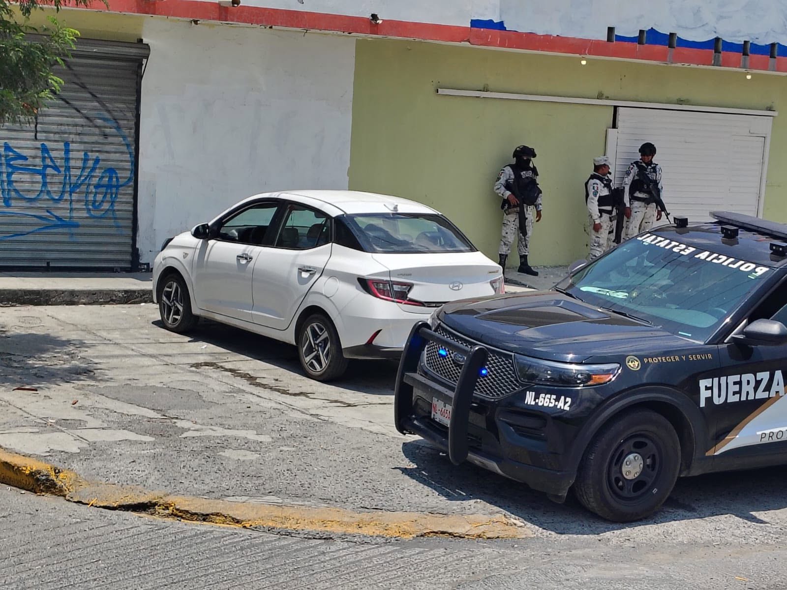 Detienen a montachoques tras disparar a elementos de Fuerza Civil en Escobedo