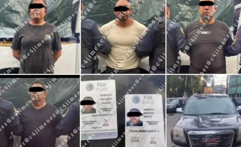 Agente de la FGR cae por secuestro de empresaria, pedía 60 mdp