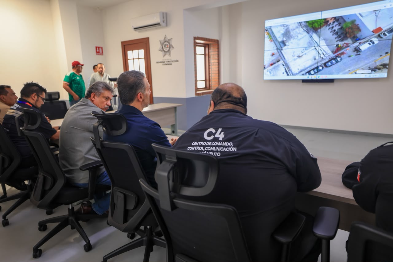 Despliega Monterrey operativo de seguridad en la zona Centro