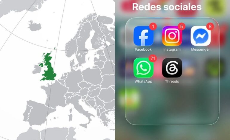 Prohibe Reino Unidos uso de redes sociales a menores de edad