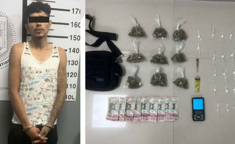 Arrestan a Virgilio por darse sus «toquesotes» de mota en una plaza de Santiago
