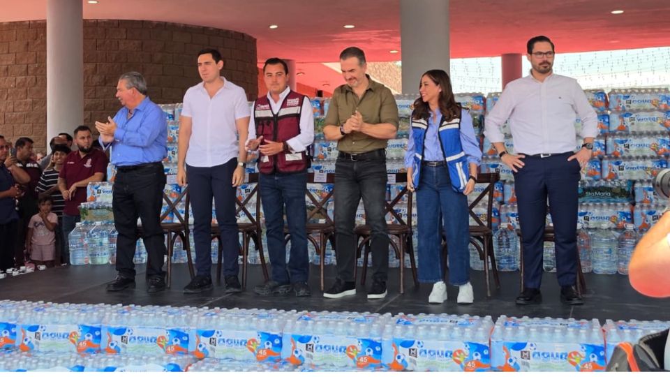 Alcaldes del Área Metropolitana brindan apoyo al municipio de García ante el desabasto del agua