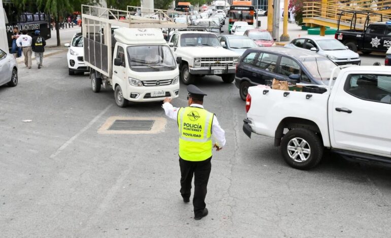 Implementarán Monterrey carril reversible en zona del Parque Fundidora para final del Mundial