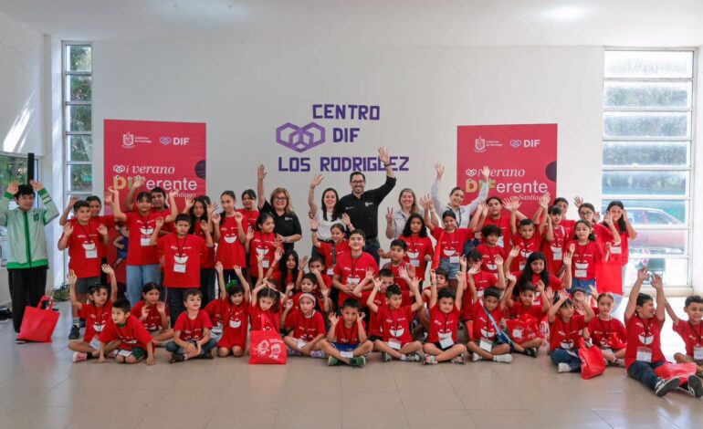 Más de 700 niñas y niños de Santiago inician los campamentos «Mi Verano DIFerente»