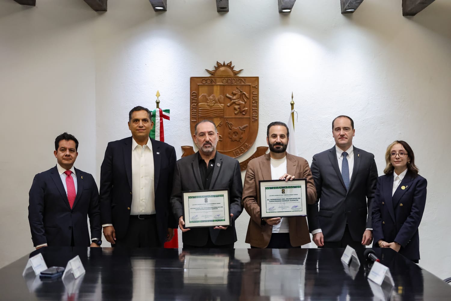 Reconoce FIFA a San Pedro por la seguridad durante el Mundial 2026